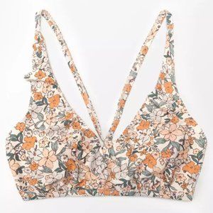 Elodie Ditsy Floral Ruffle Plus Size Bikini Top